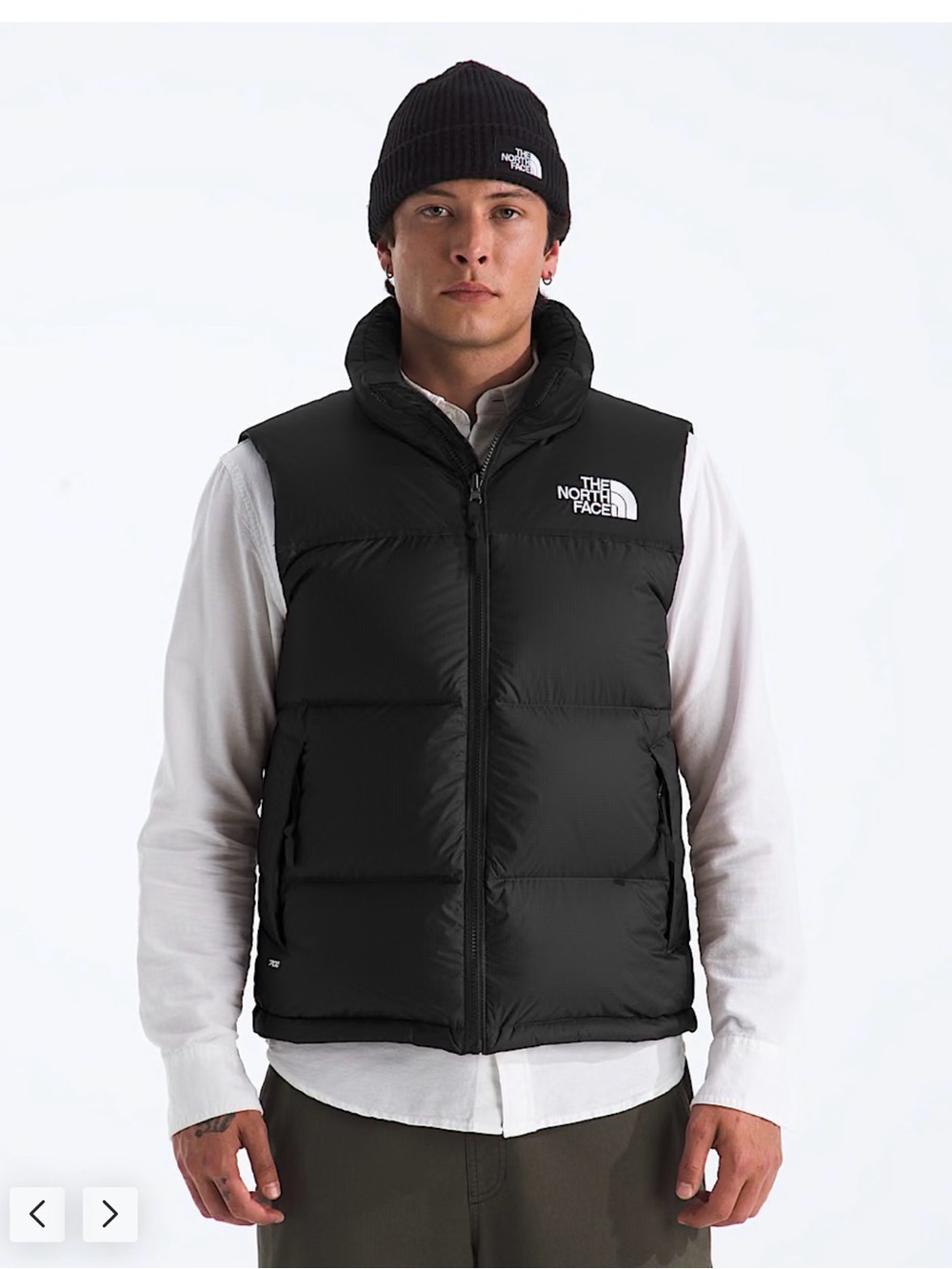 The North Face Men’s 700 Black Puffer Vest Fall Winter Black size medium